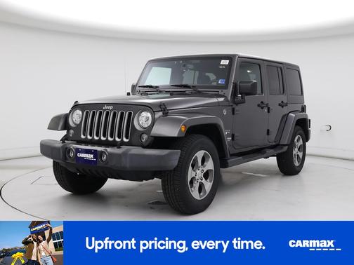 Gray 2018 Jeep Wrangler Unlimited Sahara