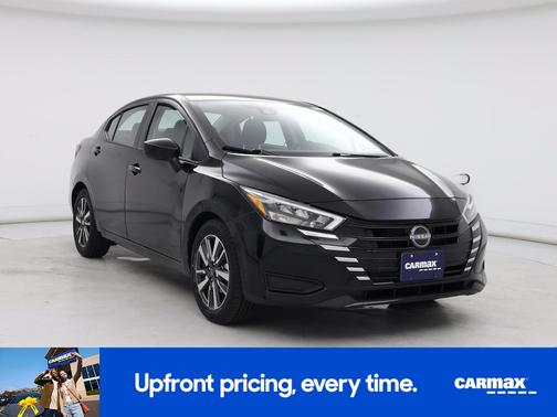 Black 2025 Nissan Versa SV