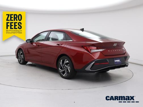 Red 2024 Hyundai ELANTRA HEV Limited
