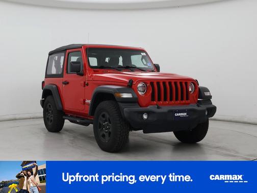 Red 2019 Jeep Wrangler Sport