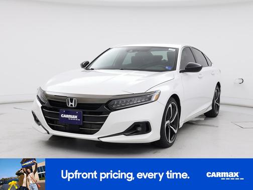 White 2022 Honda Accord Sport
