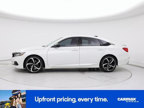 White 2022 Honda Accord Sport