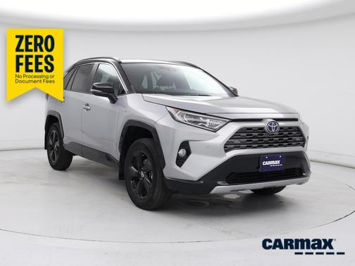 Silver 2021 Toyota RAV4 Hybrid XSE