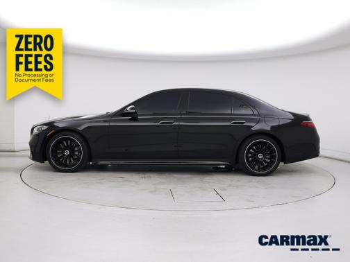 Black 2025 Mercedes-Benz S-Class