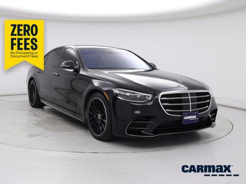 Black 2025 Mercedes-Benz S-Class