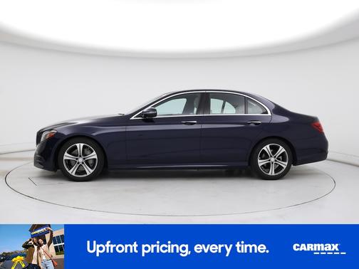Blue 2017 Mercedes-Benz E-Class