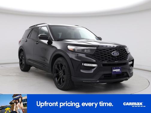 Black 2022 Ford Explorer ST-Line