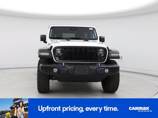 White 2024 Jeep Wrangler 4xe Willy's