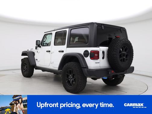 White 2024 Jeep Wrangler 4xe Willy's