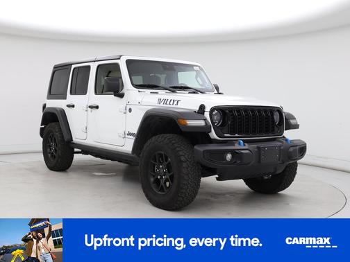 White 2024 Jeep Wrangler 4xe Willy's