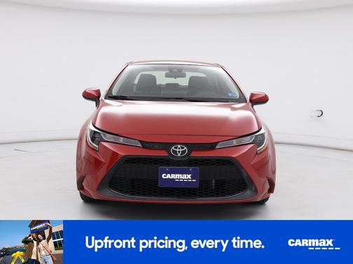 Red 2021 Toyota Corolla LE