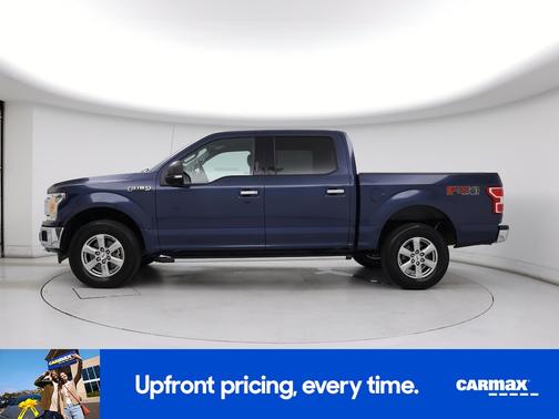 Blue 2018 Ford F-150 XLT