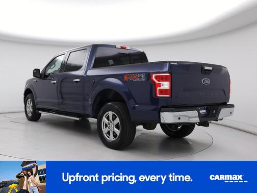 Blue 2018 Ford F-150 XLT