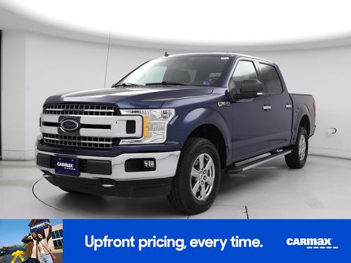 Blue 2018 Ford F-150 XLT