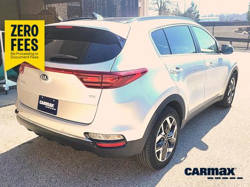 Silver 2022 Kia Sportage EX