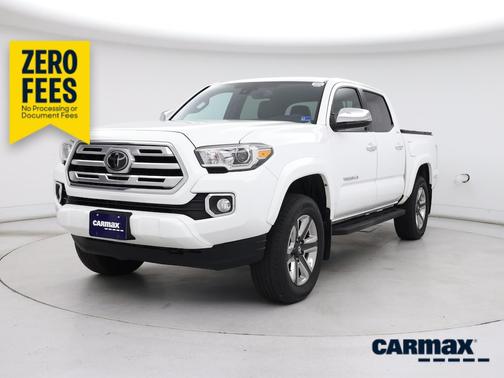 White 2018 Toyota Tacoma Limited