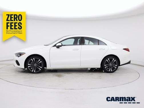 White 2025 Mercedes-Benz CLA 250