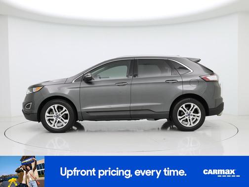 Gray 2018 Ford Edge Titanium