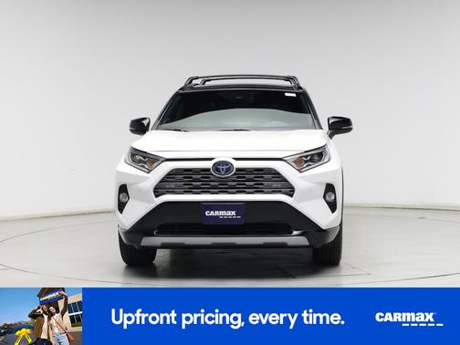 White 2020 Toyota RAV4 Hybrid XSE