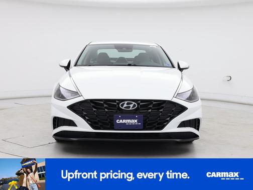 White 2021 Hyundai SONATA SEL