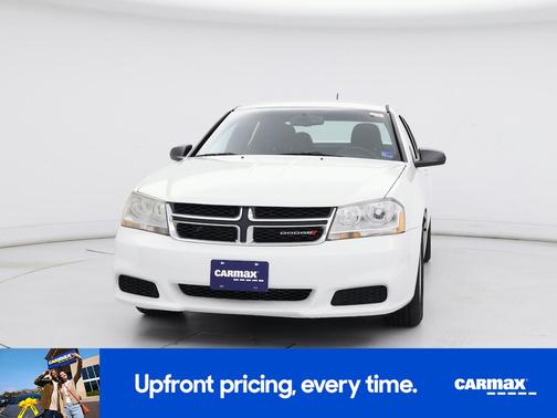 White 2014 Dodge Avenger SE