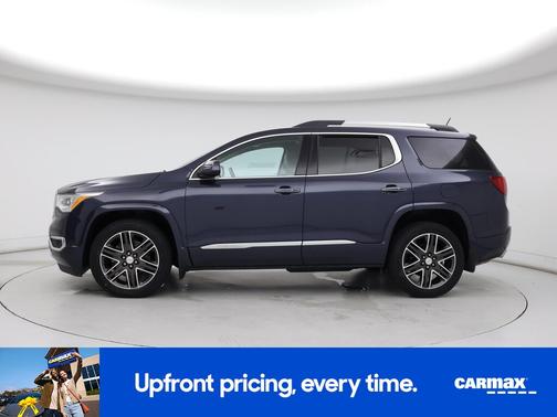 Blue 2018 GMC Acadia Denali