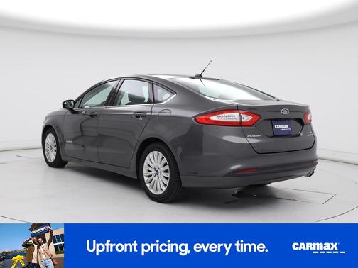 Gray 2016 Ford Fusion Hybrid SE