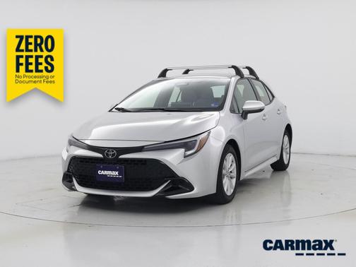 Silver 2024 Toyota Corolla Hatchback SE