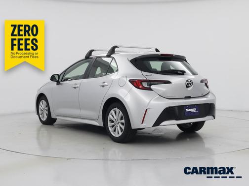 Silver 2024 Toyota Corolla Hatchback SE