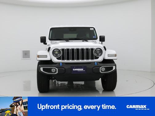 White 2024 Jeep Wrangler 4xe Sahara