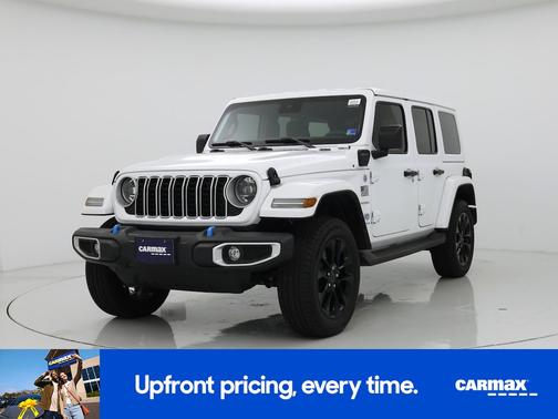 White 2024 Jeep Wrangler 4xe Sahara