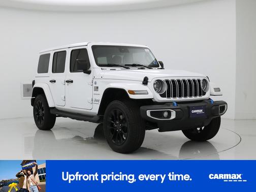 White 2024 Jeep Wrangler 4xe Sahara