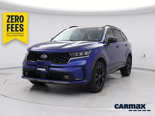 Blue 2021 Kia Sorento SX