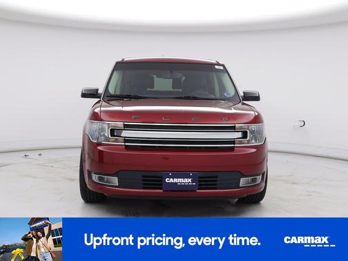 Red 2016 Ford Flex SEL