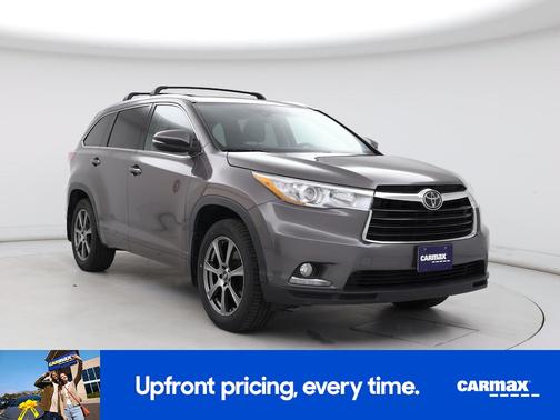 Gray 2015 Toyota Highlander Limited Platinum