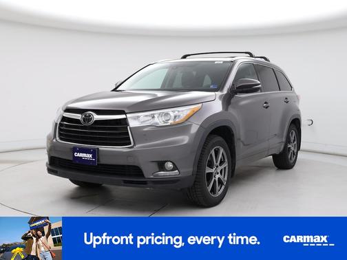 Gray 2015 Toyota Highlander Limited Platinum