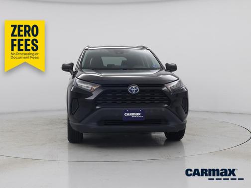 Black 2022 Toyota RAV4 Hybrid LE