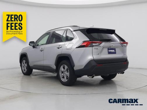 Silver 2025 Toyota RAV4 Hybrid XLE