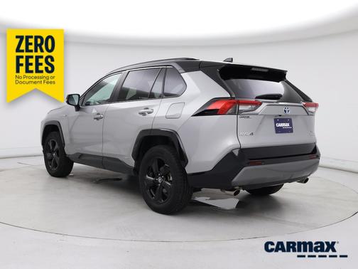 Silver 2021 Toyota RAV4 Hybrid XSE