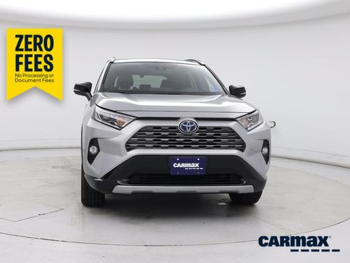 Silver 2021 Toyota RAV4 Hybrid XSE