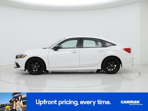 White 2022 Honda Civic Sport