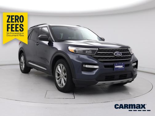 Gray 2024 Ford Explorer XLT