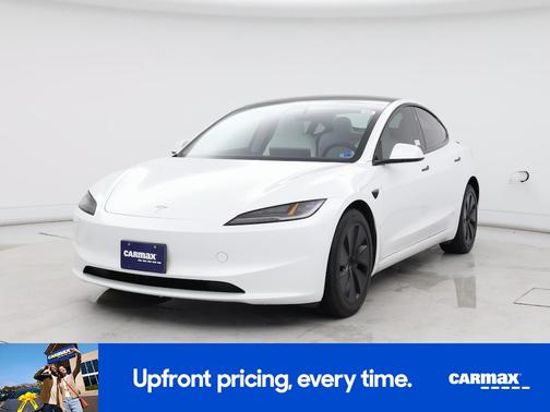 White 2024 Tesla Model 3 Long Range