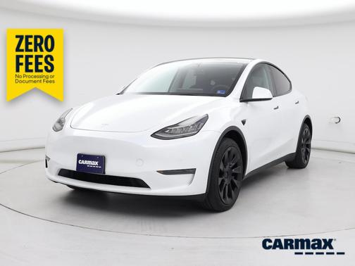 White 2022 Tesla Model Y Long Range