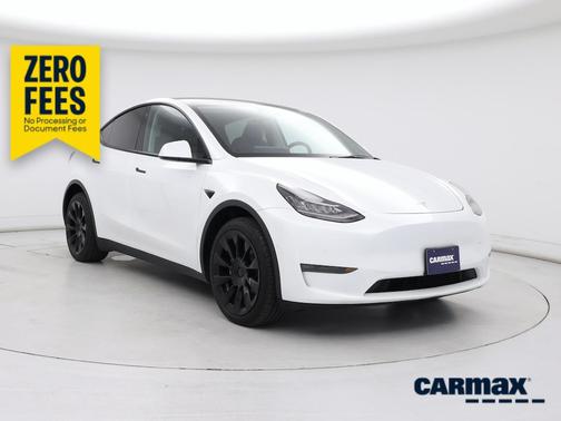 White 2022 Tesla Model Y Long Range