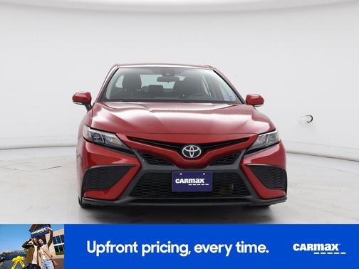 Red 2021 Toyota Camry SE