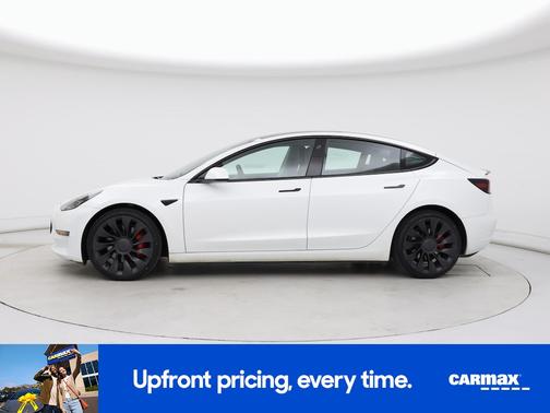 White 2023 Tesla Model 3 Performance
