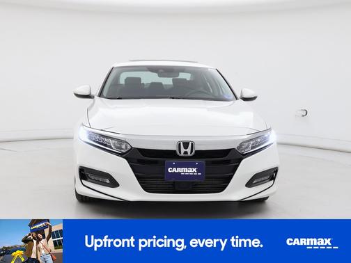 White 2018 Honda Accord EX-L