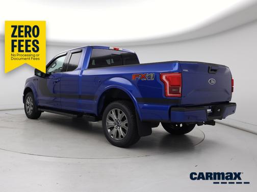 Blue 2017 Ford F-150 XLT