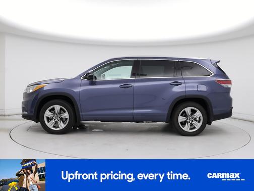 Blue 2016 Toyota Highlander Limited